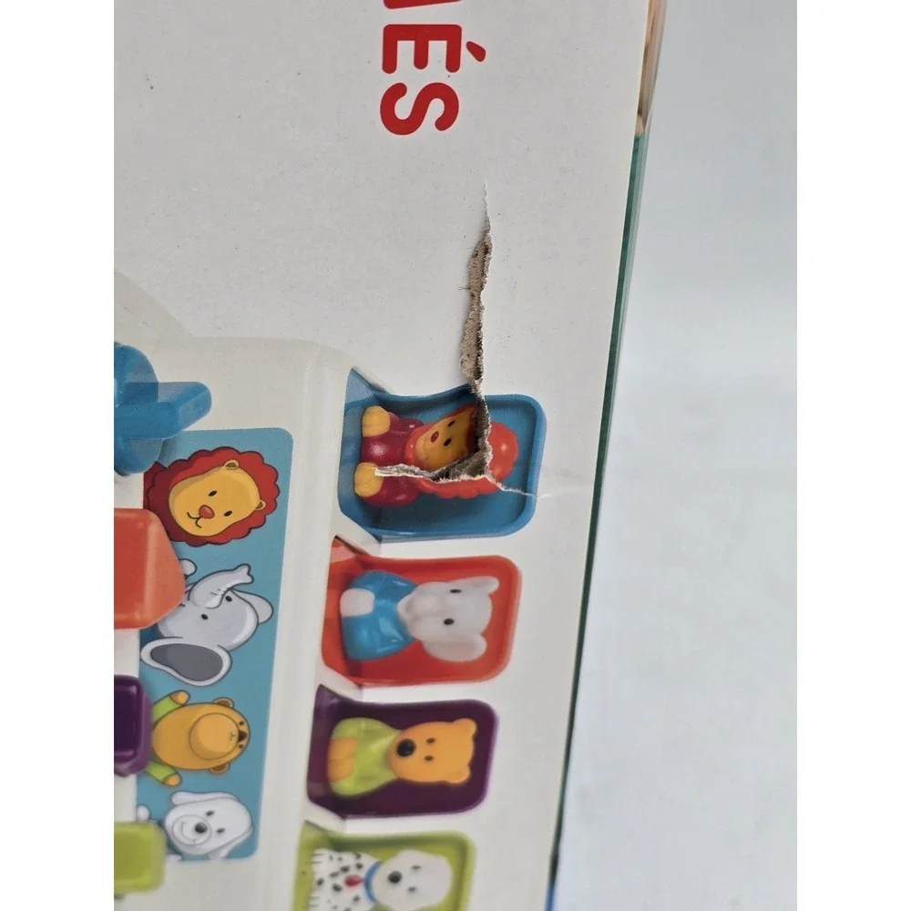 Battat Pop Up Pals Color Sorting Animal‎ Toy With Buttons - SEE PHOTOS